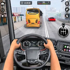 Скачать взлом Bus Simulator 3D: Bus Games (Бус Симулятор 3Д)  [МОД Много монет] - последняя версия apk на Андроид