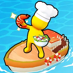 Скачать взлом Sea Restaurant - Travel Tycoon (Си Ресторан)  [МОД Unlimited Money] - полная версия apk на Андроид