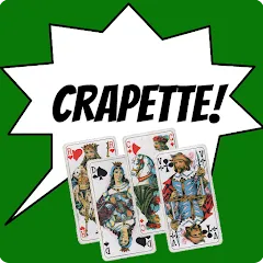 Взломанная Crapette multiplayer solitaire (Крапет мультиплеер солитер)  [МОД Mega Pack] - полная версия apk на Андроид