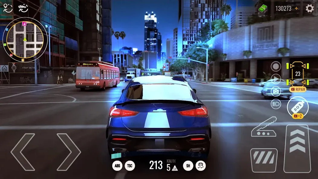 Driving Real Race City 3D (Драйвинг Реал Рейс Сити 3Д)  [МОД Много монет] Screenshot 4