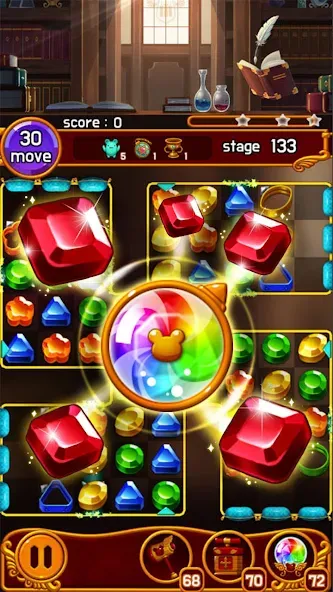 Jewel Magic Castle (Джуэл Мэджик Кэсл)  [МОД Unlimited Money] Screenshot 1