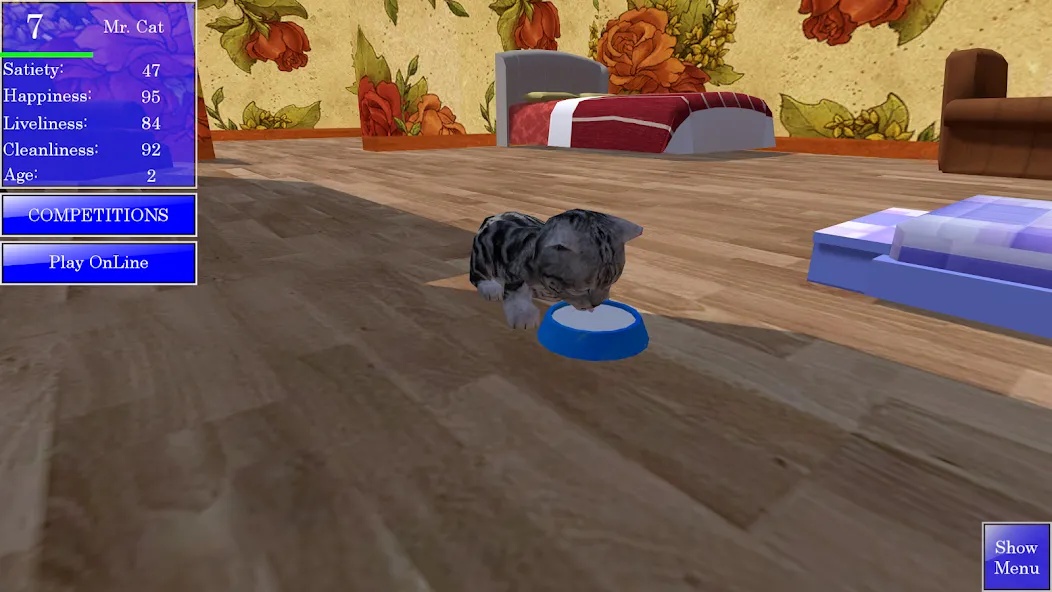 Cute Pocket Cat 3D (Сьют Покет Кэт 3Д)  [МОД Много денег] Screenshot 4