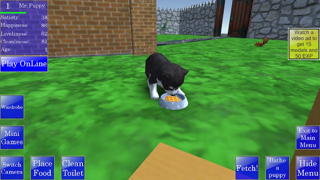 Cute Pocket Puppy 3D (Сьют Покет Паппи 3Д)  [МОД Бесконечные монеты] Screenshot 1