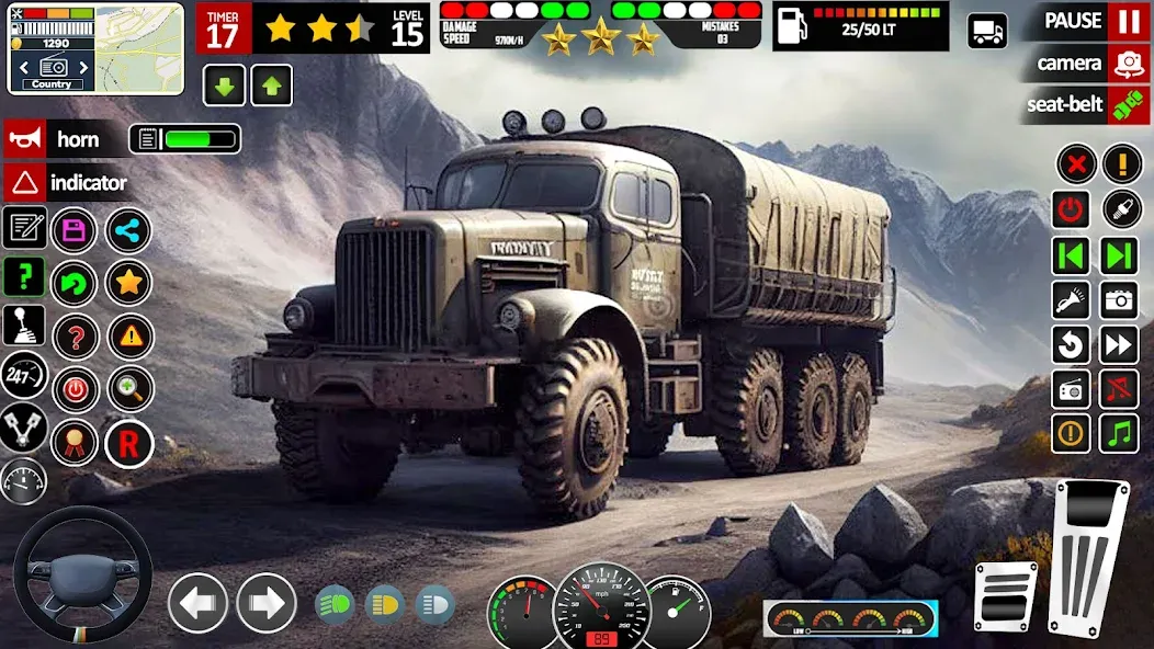 Army Truck Transport Game 2023  [МОД Много денег] Screenshot 3