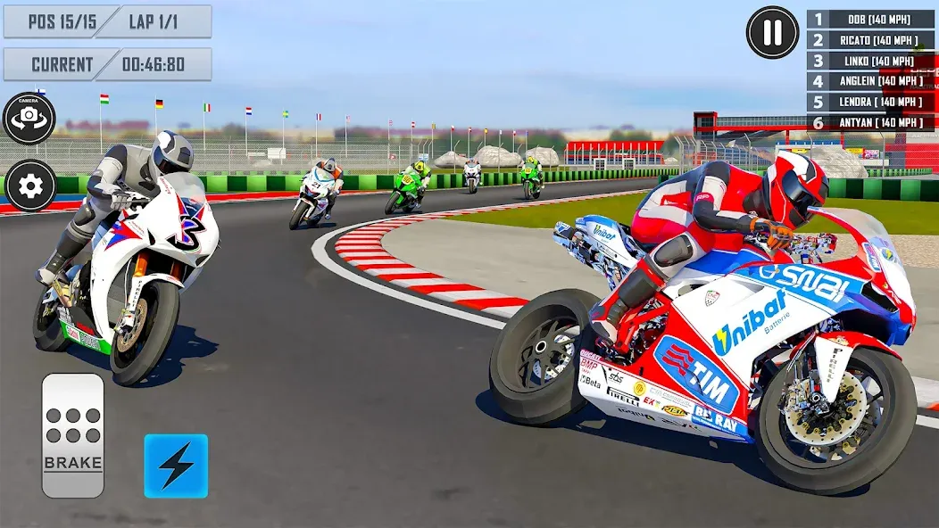 3D Bike Racing Games Offline  [МОД Бесконечные деньги] Screenshot 2