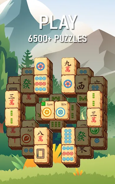 Mahjong Treasure Quest: Tile!  [МОД Много денег] Screenshot 1