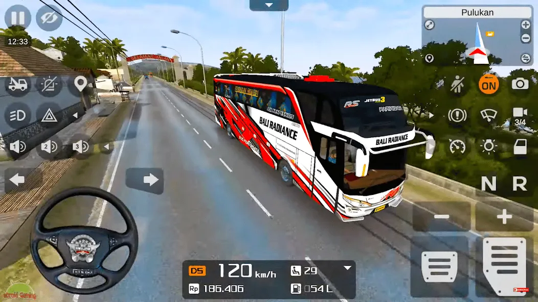 Coach Tourist Bus City Driving  [МОД Меню] Screenshot 4