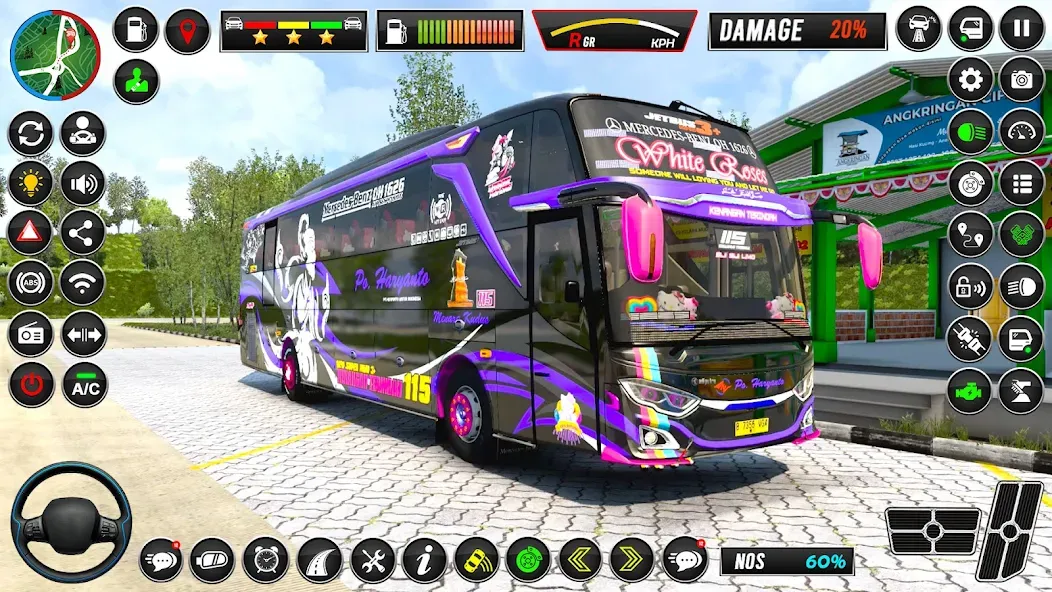 Euro Bus Simulator - Bus Games  [МОД Все открыто] Screenshot 1