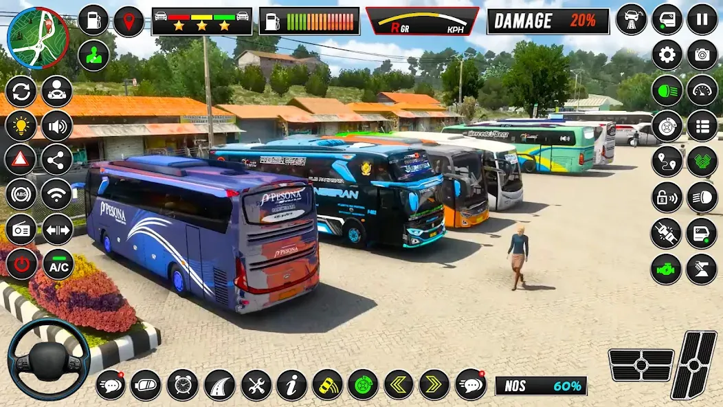 Euro Bus Simulator - Bus Games  [МОД Все открыто] Screenshot 3