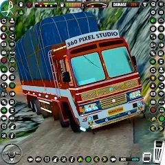 Взломанная Indian Truck Offroad Cargo Sim (Индийский грузовик   )  [МОД Много денег] - стабильная версия apk на Андроид