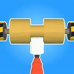 Скачать взлом Lathe 3D: Wood Carving Offline (Токарный станок 3D)  [МОД Unlimited Money] - последняя версия apk на Андроид