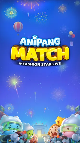 Anipang Match (Анипанг Матч)  [МОД Бесконечные деньги] Screenshot 1