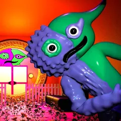 Скачать взломанную Green Monster Life Challenge 4 (Грин Монстер Лайф Челлендж 4)  [МОД Все открыто] - стабильная версия apk на Андроид