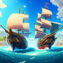 Скачать взломанную Pirate Raid - Caribbean Battle (Пиратское налетении)  [МОД Бесконечные деньги] - последняя версия apk на Андроид