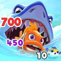 Взломанная Fish Go.io - Be the fish king  [МОД Все открыто] - стабильная версия apk на Андроид