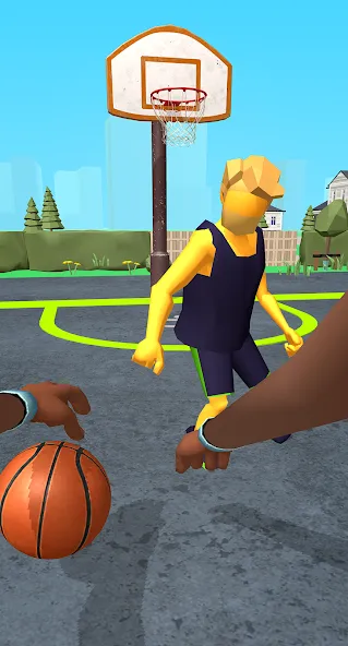 Dribble Hoops (Дрибл Хупс)  [МОД Много денег] Screenshot 1