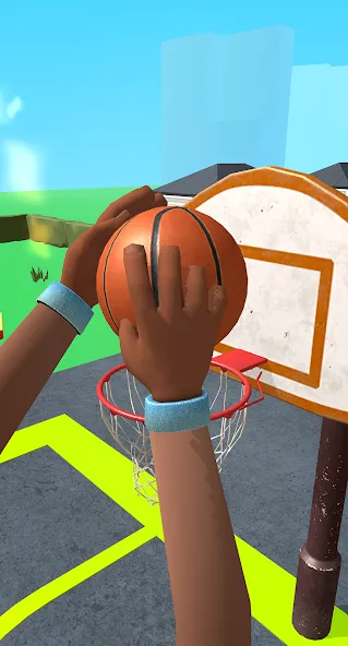 Dribble Hoops (Дрибл Хупс)  [МОД Много денег] Screenshot 2