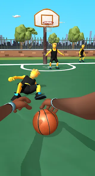 Dribble Hoops (Дрибл Хупс)  [МОД Много денег] Screenshot 3