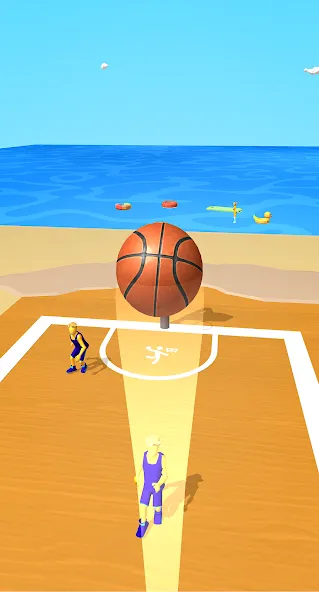 Dribble Hoops (Дрибл Хупс)  [МОД Много денег] Screenshot 4