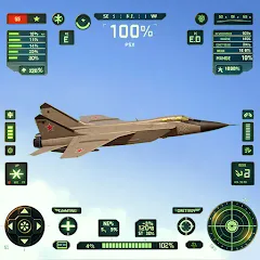 Взломанная Sky Warriors: Airplane Games (Скай Ворриорс)  [МОД Все открыто] - стабильная версия apk на Андроид