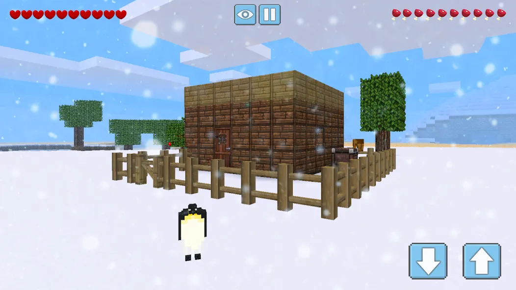 Winter Craft - Block Craft (Винтер Крафт)  [МОД Unlocked] Screenshot 3