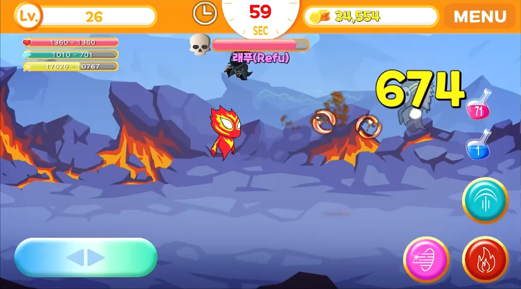 Sprit of Fire Ifrt (Дух Огня Ифрт)  [МОД Menu] Screenshot 2