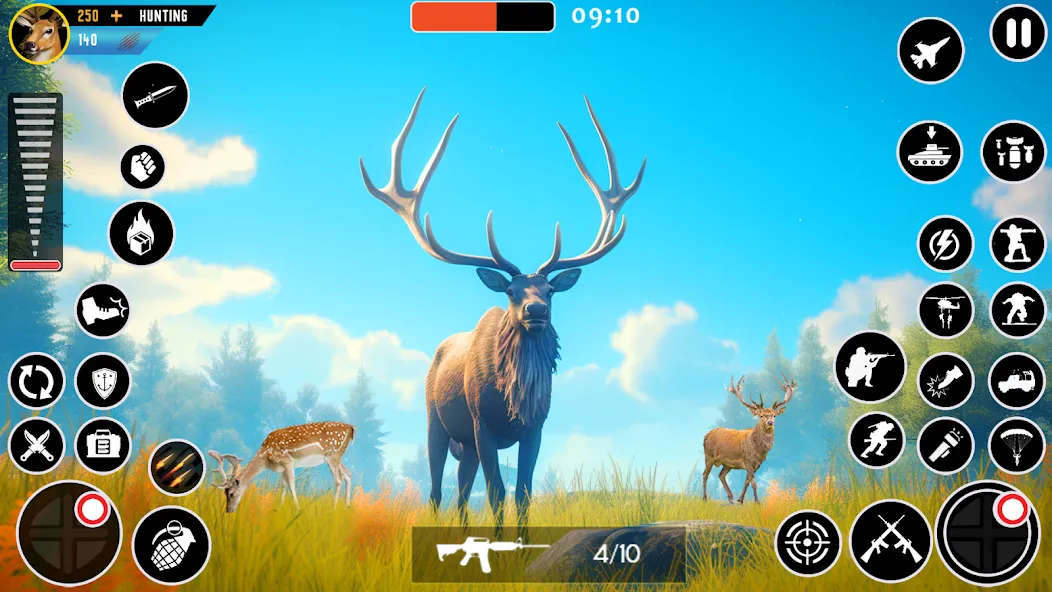 Wild Animal Deer Hunting Games (Охота на диких зверей с оружием  игры)  [МОД Бесконечные деньги] Screenshot 4