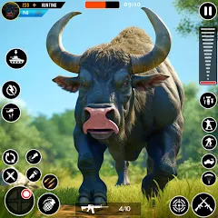 Скачать взломанную Wild Animal Deer Hunting Games (Охота на диких зверей с оружием  игры)  [МОД Бесконечные деньги] - последняя версия apk на Андроид