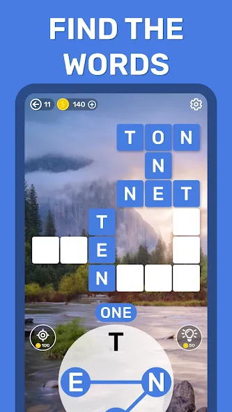 Word Search Puzzle Game  [МОД Все открыто] Screenshot 3