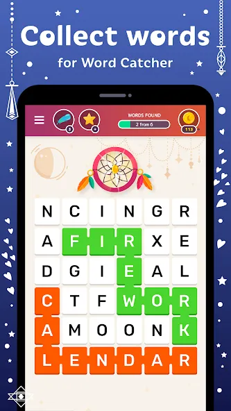 Word Catcher: Word Search  [МОД Mega Pack] Screenshot 4