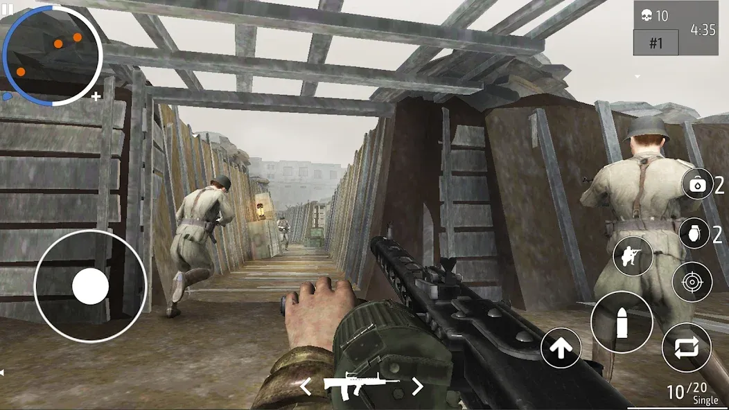 World War 2 Shooter offline (Мировая война 2 Стрелок)  [МОД Unlimited Money] Screenshot 4