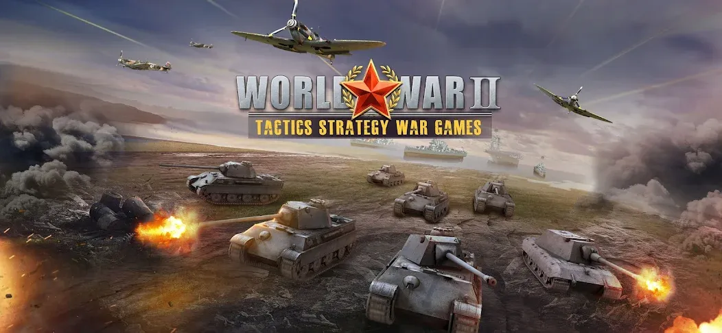 World War 2: Strategy Games (Вторая мировая война)  [МОД Меню] Screenshot 1