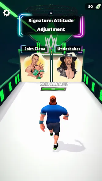 Wrestling Trivia Run (Рестлинг Тривия Ран)  [МОД Unlimited Money] Screenshot 4