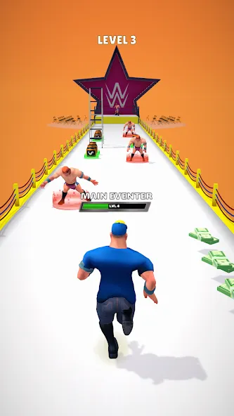 Wrestling Trivia Run (Рестлинг Тривия Ран)  [МОД Unlimited Money] Screenshot 5