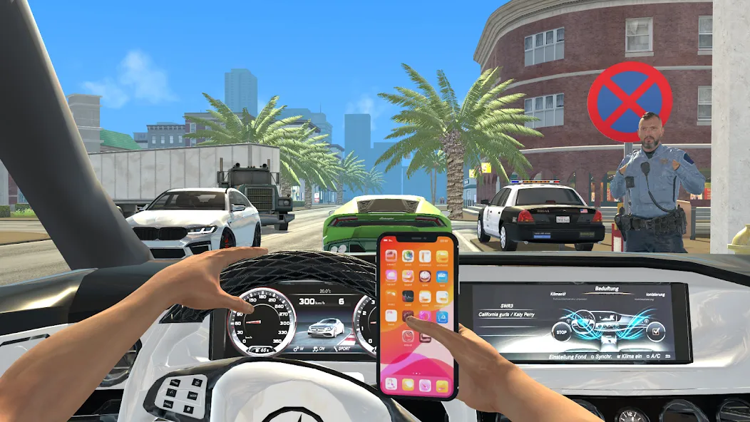 Car Simulator City Drive Game  [МОД Бесконечные монеты] Screenshot 4