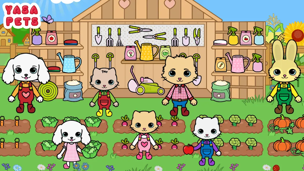 Yasa Pets Farm (Яса Петс Фарм)  [МОД Меню] Screenshot 5