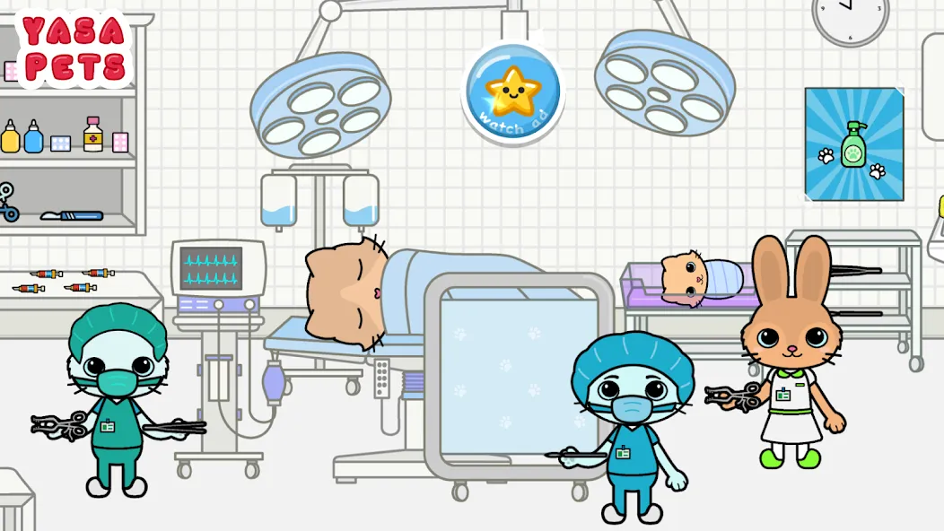 Yasa Pets Hospital (Яса Петс Хоспитал)  [МОД Unlocked] Screenshot 3