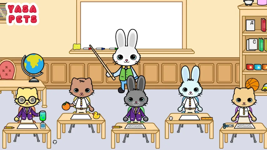 Yasa Pets School (Яса Петс Скул)  [МОД Много монет] Screenshot 2