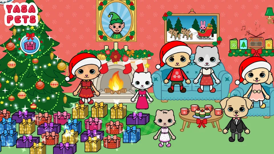 Yasa Pets Christmas (Яса Петс Кристмас)  [МОД Unlimited Money] Screenshot 3