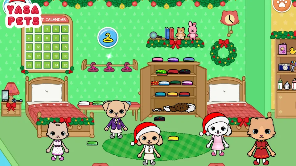 Yasa Pets Christmas (Яса Петс Кристмас)  [МОД Unlimited Money] Screenshot 5