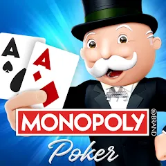 Скачать взлом MONOPOLY Poker - Texas Holdem (МОНОПОЛИЯ Покер)  [МОД Много денег] - полная версия apk на Андроид