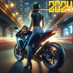 Взломанная Spd Moto Dash2:Real Simulator (Спд Мото Дэш2)  [МОД Бесконечные монеты] - полная версия apk на Андроид