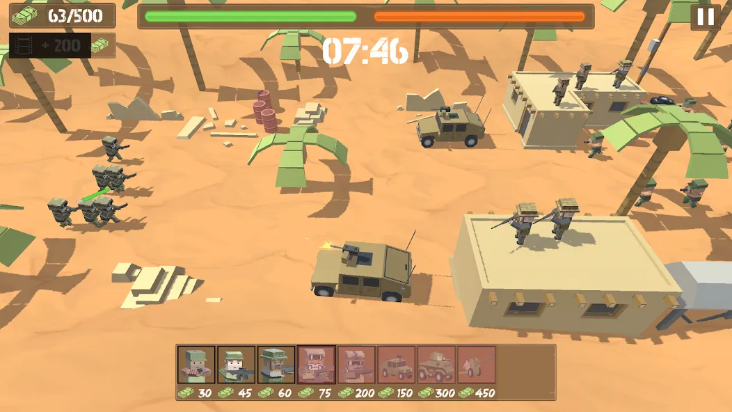 Border Wars: Army Simulator  [МОД Меню] Screenshot 4