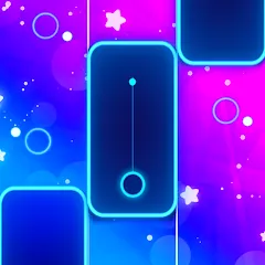 Скачать взломанную Pop Piano Fire : Magic Tiles 2 (Поп Пиано Файр)  [МОД Все открыто] - полная версия apk на Андроид