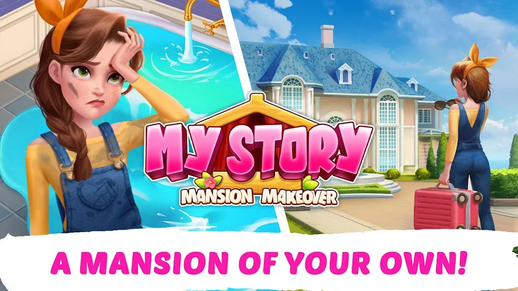 My Story - Mansion Makeover  [МОД Меню] Screenshot 1