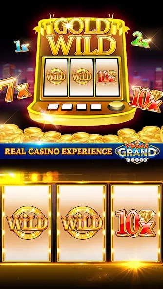 Vegas Grand Slots:Casino Games (Вегас Гранд Слоты)  [МОД Unlimited Money] Screenshot 2