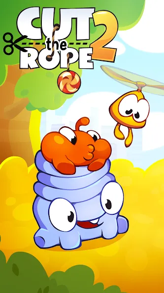 Cut the Rope 2 (Кат зе Роуп 2)  [МОД Menu] Screenshot 1