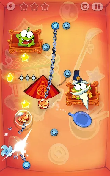 Cut the Rope: Time Travel (Сат зе Роуп)  [МОД Бесконечные деньги] Screenshot 5