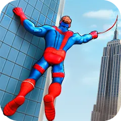 Скачать взломанную Spider Hero:Super City Hero (пайдер Хиро)  [МОД Меню] - полная версия apk на Андроид