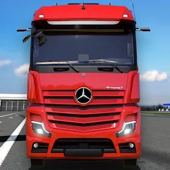 Скачать взломанную Truck Simulator : Ultimate (Трак Симулятор)  [МОД Бесконечные монеты] - полная версия apk на Андроид